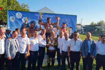 KEPSUT’TA BAŞPEHLİVAN FURKAN DURMUŞ ALTIN