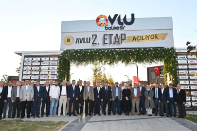 MUHTEŞEM ATMOSFERİYLE AVLU 2. ETAP AÇILDI