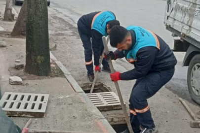 Manisa'da yağışlara karşı önlem