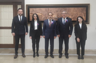 VERGİ HAFTASI’NDA KAYMAKAM AKSAKAL’A ZİYARET