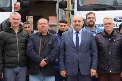 PALAZ, BELEDİYE PERSONELLERİNE TEŞEKKÜR ETTİ
