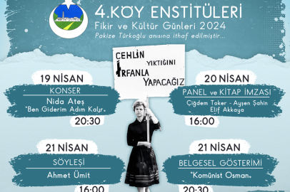 KÖY ENSTİTÜLERİ FİKİR VE KÜLTÜR GÜNLERİ 4. KEZ AYVALIK’TA