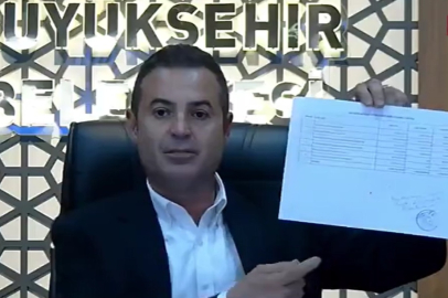 BAŞKAN AKIN, BELGELERLE BORCU TEK TEK AÇIKLADI