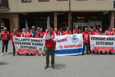 “İŞÇİ HAKLARI VE TOPLUMSAL ADALET İÇİN”