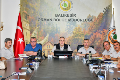 BALIKESİR OBM’DE ORMANCILIK FAALİYETLERİ DEĞERLENDİRİLDİ