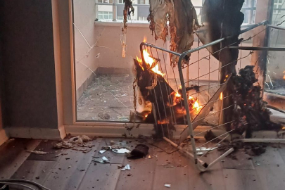 BANDIRMA'DA DOĞALGAZ PATLAMASI