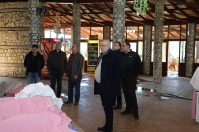 EDREMİT BELEDİYESİ’NDEN GÜRE AFRODİT TERMAL OTEL’E MODERNLEŞME HAMLESİ