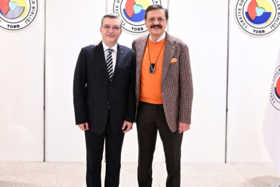 BANDIRMA TİCARET ODASI’NDAN RİFAT HİSARCIKLIOĞLU’NA ZİYARET