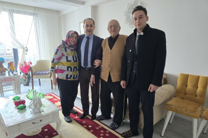 KAYMAKAM AKSAKAL’DAN ŞEHİT AİLESİNE ANLAMLI ZİYARET