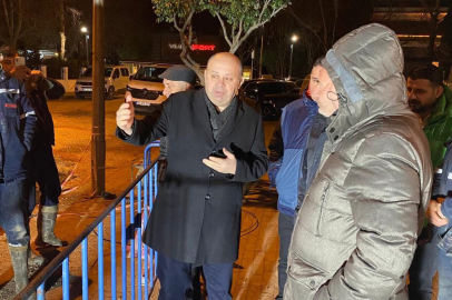 GÖNEN’DE JEOTERMAL HAT ARIZA ÇALIŞMALARI SÜRDÜRÜLÜYOR