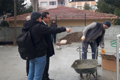 BANDIRMA’DAKİ YENİ OKUL İNŞAAT ÇALIŞMALARI HIZLA DEVAM EDİYOR