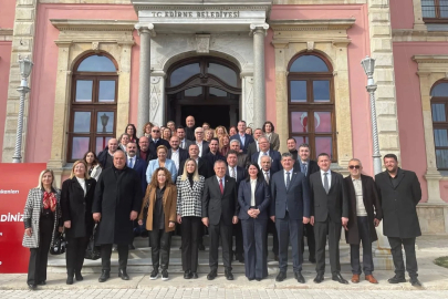 CHP'li belediye başkanları Edirne'de buluştu