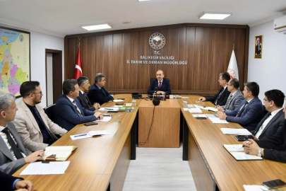 BALIKESİR’DE TARIM VE HAYVANCILIK PROJELERİ MASAYA YATIRILDI 