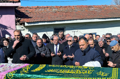 YENİZİRAATLİ MUHTARI ÖZHAN'IN EŞİ HÜRMÜS ÖZHAN'A SON VEDA