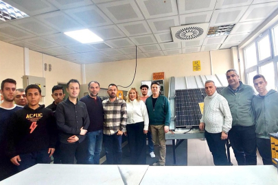 BALIKESİR MYO, GERİ DÖNÜŞÜMLE YENİ FOTOVOLTAİK LABORATUVARI KURDU