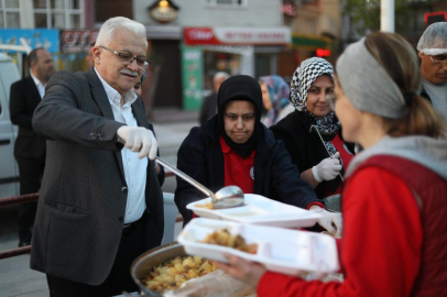 BURHANİYE’DE RAMAZAN AYININ BEREKETİ PAYLAŞILIYOR