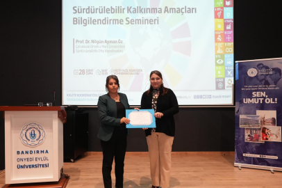 BANÜ’DE SÜRDÜRÜLEBİLİR KALKINMA AMAÇLARI SEMİNERİ