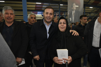 BAŞKAN AKIN'A SAVAŞTEPE’DE SEVGİ SELİ