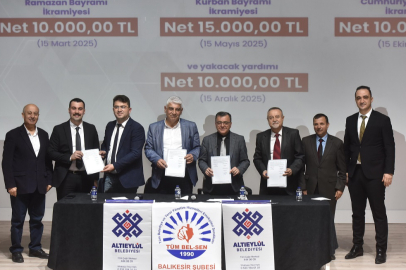 BAŞKAN ŞEHİRLİ ÇALIŞANLARIN YANINDA