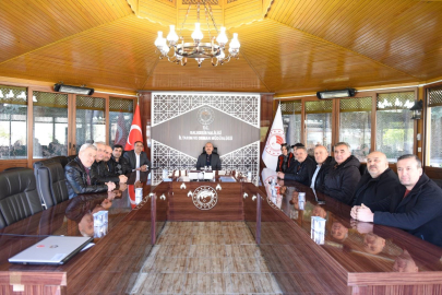 KARESİ MAHALLE MUHTARLARINDAN, İL MÜDÜRÜ DÜZGÜN’E HAYIRLI OLSUN ZİYARETİ