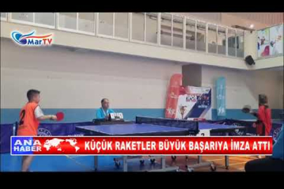 KÜÇÜK RAKETLER BÜYÜK BAŞARIYA İMZA ATTI