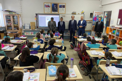 KAYMAKAM ALTINTAŞ, OKULLARDAKİ EĞİTİM DURUMUNU DEĞERLENDİRDİ