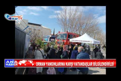 ORMAN YANGINLARINA KARŞI VATANDAŞLAR BİLGİLENDİRİLDİ