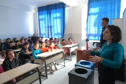 BURHANİYE BELEDİYESİ’NDEN ÖĞRENCİLERE “ÇEVRESEL FARKINDALIK EĞİTİMİ”