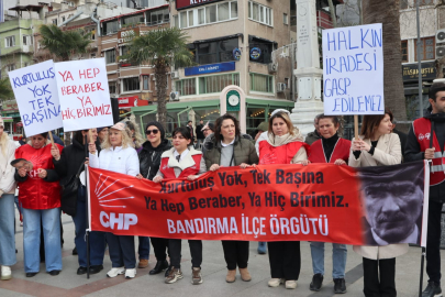 CHP BANDIRMA: “MİLLETİN İRADESİ GÖZALTINDA!”