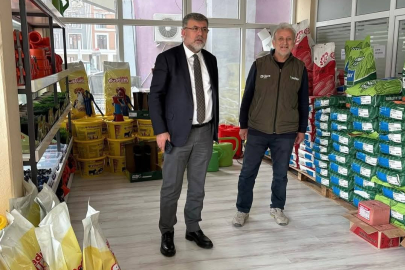 KEPSUT BELEDİYE BAŞKANICANKUL: “ÇİFTÇİMİZİN YANINDAYIZ”