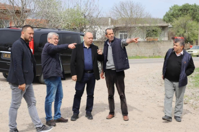 PALAZ, GÖNENLiLERLE ÇALIŞMALARI İNCELEDİ 