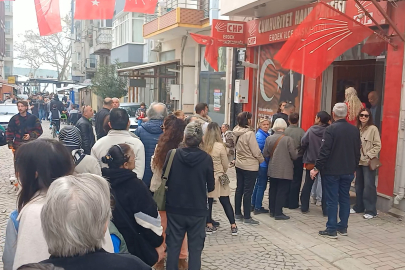 ERDEK CHP'DE ÖN SEÇİM GÜNÜ
