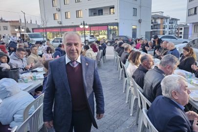 YENİMAHALLE’DE MAHALLE SAKİNLERİNDEN DAYANIŞMA İFTARI