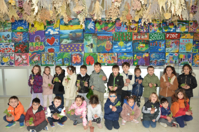 BAÇEM’DE ÖĞRENCİLERLE UYGULAMALI BİTKİ DERSİ