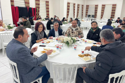 BAŞKAN DURU, İFTARDA PERSONELLERLE BULUŞTU