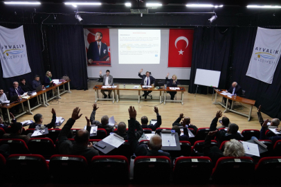 AYVALIK'TA 2024 FAALİYET RAPORU ONAYLANDI