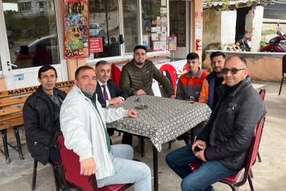 BAŞKAN DURU, NECİPKÖY’DE VATANDAŞLARLA BAYRAMLAŞTI