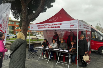 GÖNEN’DE EKREM İMAMOĞLU’NA 5 BİN KİŞİLİK İMZA DESTEĞİ