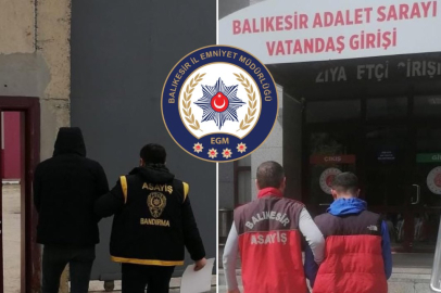 BALIKESİR’DE EŞ ZAMANLI OPERASYONLA 36 ARANAN ŞAHIS YAKALANDI