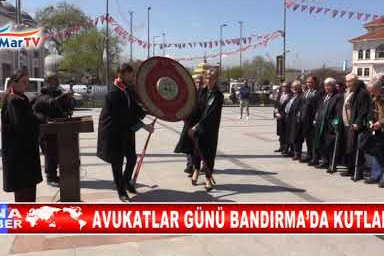 AVUKATLAR GÜNÜ BANDIRMA’DA KUTLANDI