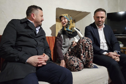 AK PARTİ İL BAŞKANI AYDEMİR’DEN TAZİYE ZIYARETİ
