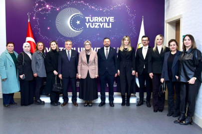 AK PARTİ BANDIRMA TEŞKİLATI’NDAN GENEL MERKEZ ZİYARETİ