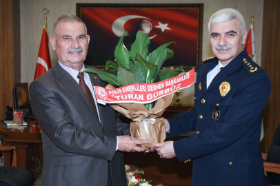 POLİS EMEKLİLERİ DERNEĞİ’NDEN İL EMNİYET MÜDÜRÜ’NE ZİYARET