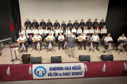 BANDIRMA’DA SANATSEVERLER TÜRK HALK MÜZİĞİ İLE BULUŞTURULACAK