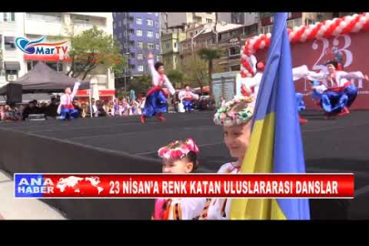 23 NİSAN’A RENK KATAN ULUSLARARASI DANSLAR