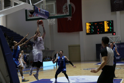 BANDIRMA BORDO BASKETBOL PLAY-OFF HAYALİNE SON ANDA VEDA ETTİ
