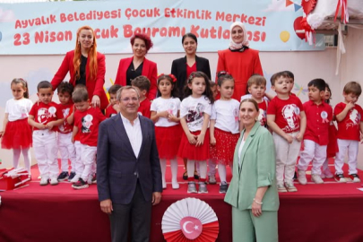 BAŞKAN ERGİN, 23 NİSAN COŞKUSUNU ÇOCUKLARLA BİRLİKTE YAŞADI