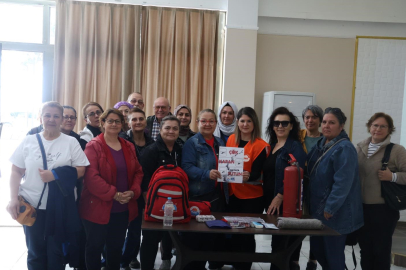 MARMARA ADALAR’DA VATANDAŞLARA AFET EĞİTİMİ VERİLDİ