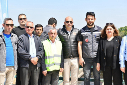 MANYAS’TA SULAMA SEZONU TÖRENLE BAŞLADI