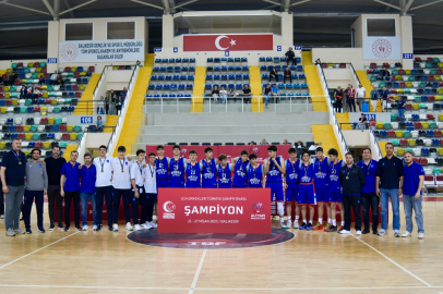 U14 ERKEKLER BASKETBOL ŞAMPİYONASI TÜRKİYE SONA ERDİ